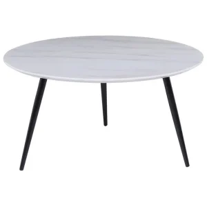 Soffbord Effie Vit/Svart Vit/Svart - Möbler Bästa pris