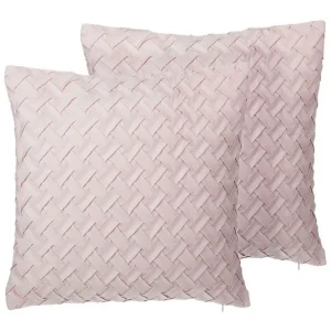Prydnadskuddar Tithonia set om 2 - Textil & mattor Sista chansen