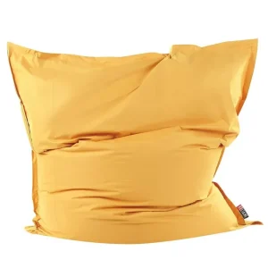 Endast denna vecka Sittsäck Fuzzy Gul, 180x230x20 cm Gul, 180x230x20 cm - Möbler