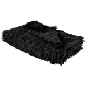 Sängöverkast Delice Svart Svart - Textil & mattor Outlet