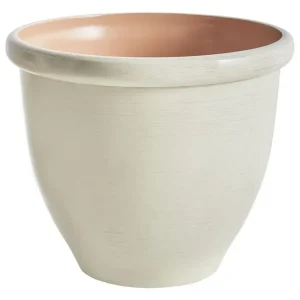 Populärt val Trädgårdskruka Tesalia Beige Beige - Inredning