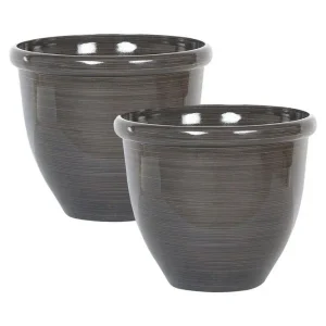 Kundfavorit Trädgårdskruka Tesalia set om 2 44x44x38 cm 44x44x38 cm - Inredning