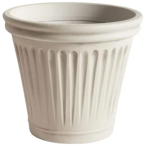 Trädgårdskruka Maize Beige Beige - Inredning risnedsättning