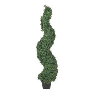 Konstgjord växt Boxwood Spiral Tree - Inredning Begränsad tid