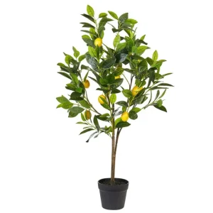 Konstgjord växt Lemon Tree 45x45x105 cm 45x45x105 cm - Inredning risnedsättning