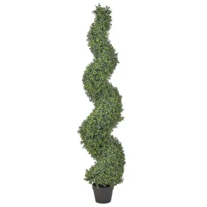 Konstgjord växt Buxus Spiral Tree 30x30x158 cm 30x30x158 cm - Inredning Populär