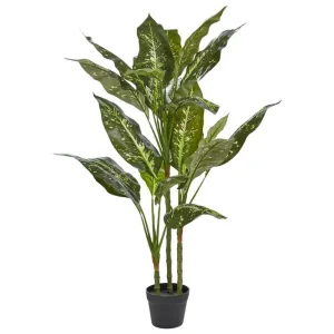 Fri frakt Konstgjord växt Dieffenbachia 55x55x110 cm 55x55x110 cm - Inredning