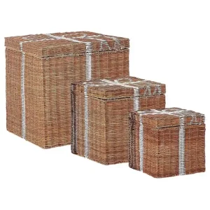 Korg Cadeau set om 3 - Förvaring Rabatter