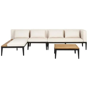 Loungegrupp med bord Bracciano 4-Sits 4-Sits - Utemöbler & utemiljö I lager