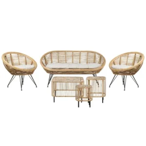 Loungegrupp med bord Maratea/Cesenatico 4-Sits 4-Sits - Utemöbler & utemiljö Bästa pris