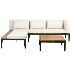Loungegrupp med bord Bracciano 3-Sits 3-Sits - Utemöbler & utemiljö risnedsättning