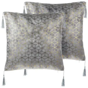 Prydnadskuddar Camellia set om 2 - Textil & mattor Erbjudande
