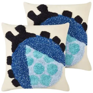 risnedsättning Prydnadskuddar Ladybird set om 2 - Textil & mattor