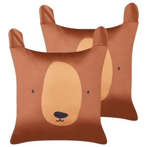 Rabatter Prydnadskuddar Teddybear set om 2 - Utemöbler & utemiljö
