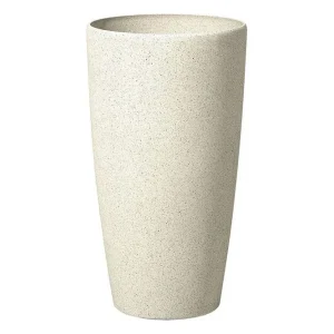 Bästa pris Trädgårdskruka Abdera Beige, 31x31x58 cm Beige, 31x31x58 cm - Inredning