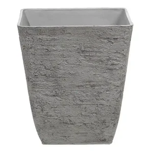 Nyhet Trädgårdskruka Delos Grå, 39x39x43 cm Grå, 39x39x43 cm - Inredning