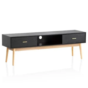 Wohnling Lowboard Wohnling Ek folierad 2 lådor modern med förvaring modern - Möbler Nedsatt pris