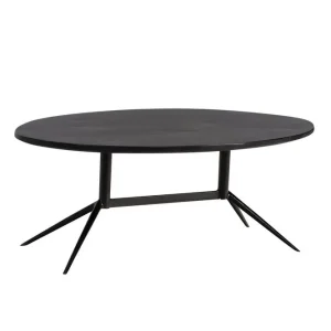 Populär Wohnling Soffbord Wohnling Massivt trä oval 90 cm modern - Möbler