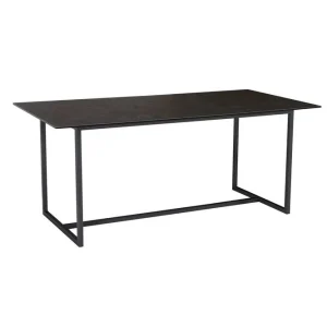 Wohnling Matbord Wohnling Keramik Klassisk Medar Bas Metallram Svart, marmor svart Svart, marmor svart - Möbler Sista chansen