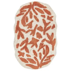 Rabatt Badrumsmatta Derik Beige, Orange - Textil & mattor