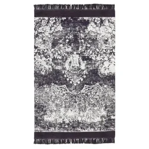 Rabatter Matta Akarsu Violett, vit, 140x200 cm - Textil & mattor
