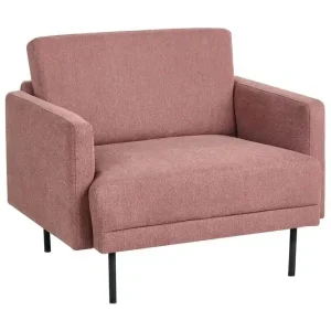 Fåtölj Breda Rosa, Svart - Möbler Fynd