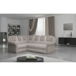 Hörnsoffa Eltap Lord II 243x195x112 cm Dora 21, Dora 22, Beige, Brun, Vänster - Möbler Rabatter