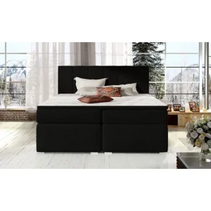 Boxspring Eltap Bolero Sawana 14, Svart, 180x200 cm - Möbler Rabatt