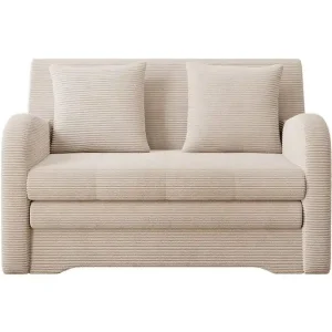 Soffa Eltap Ario 130x85x103 cm Jarell 18, Ljusbeige - Möbler Köp nu