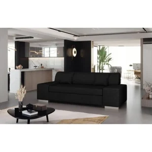 Soffa Eltap Porto Sawana 14, Svart, 3210x92x73 cm - Möbler Beställ nu