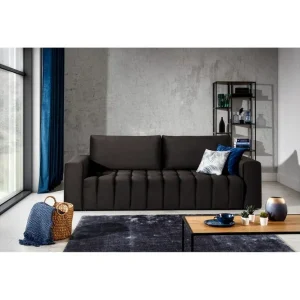 Begränsat erbjudande Soffa Eltap Lazaro 247x97x92 cm Monolith 29, Mörk Brun - Möbler