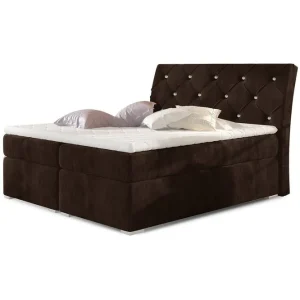 Box Spring Eltap Balvin 160x200 cm, Kronos 06, Brun - Möbler Bästa pris