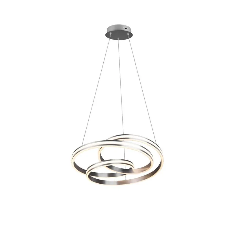 Trio Lighting Taklampa Nuria Borstad stål - Belysning Bästa pris