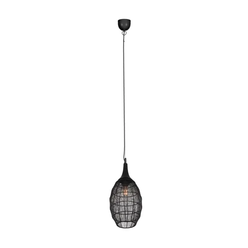 Endast denna vecka Trio Lighting Taklampa Soraya 26x48 cm, Mattsvart - Belysning
