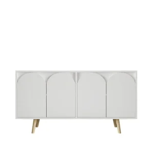 Venezia Konsollbord 150x150 cm Vit - Möbler Begränsat erbjudande