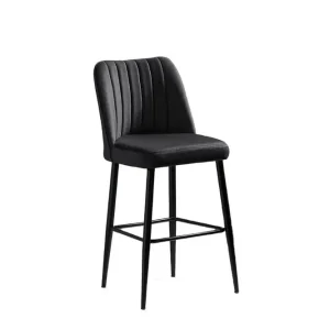Huddy Bargrupp 49 cm Antracit/Svart - Möbler Nedsatt pris