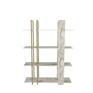 Thyra Bokhylla 120 cm Guld - Förvaring Begränsat antal
