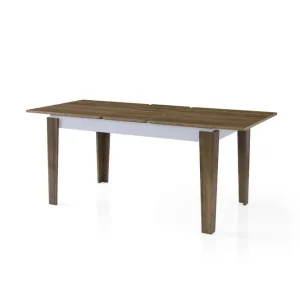 Kampanj Pradera Matbord 175 cm Rektangulär Valnöt/Vit - Möbler