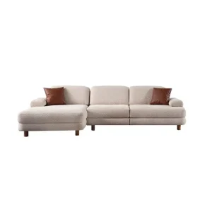 Erbjudandepris Mami Bäddsoffa med Divan 4-sits Cream - Möbler