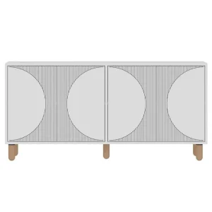Endast denna vecka Zyric Konsollbord 150 cm Vit - Möbler
