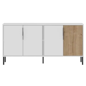 Rea Lorien Konsollbord 150 cm Vit/Ek - Möbler