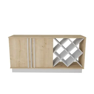 Fynd Dasina Konsollbord 148 cm Ek/Vit - Förvaring