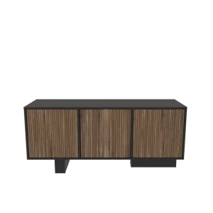 Dargaville Konsollbord 150 cm Svart/Valnöt - Förvaring Handla nu