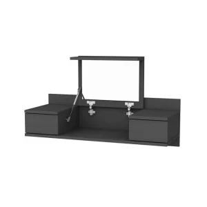 Fri frakt Zenn Sminkbord 100 cm Antracit - Möbler