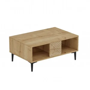 Billig Botswana Soffbord 90 cm Ek - Möbler