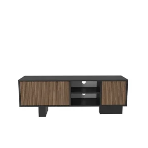 Rea Dargaville Tv-bänk 150 cm Svart/Brun - Möbler