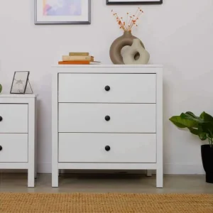 Seban Byrå 73 cm Vit - Förvaring Nyhet