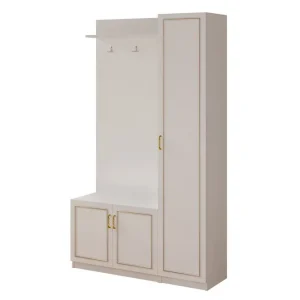 Caeton Hyllsystem 200 cm Matt Vit - Förvaring Köp nu