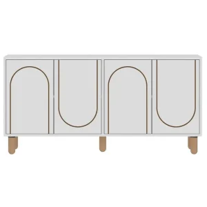Outlet Hearst Konsollbord 150 cm Vit - Möbler