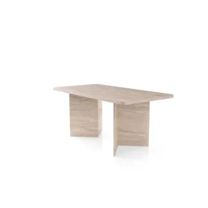 Sista chansen Loftia Matbord 180 cm Rektangulär Travertine - Möbler